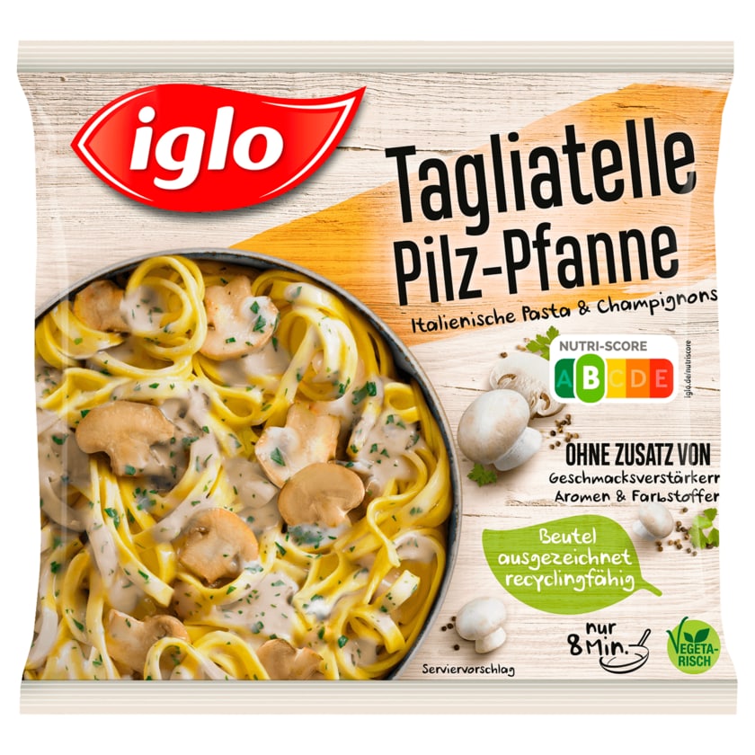 Iglo Tagliatelle Pilz-Pfanne 450g